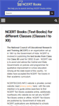 Mobile Screenshot of ncertbooks.info